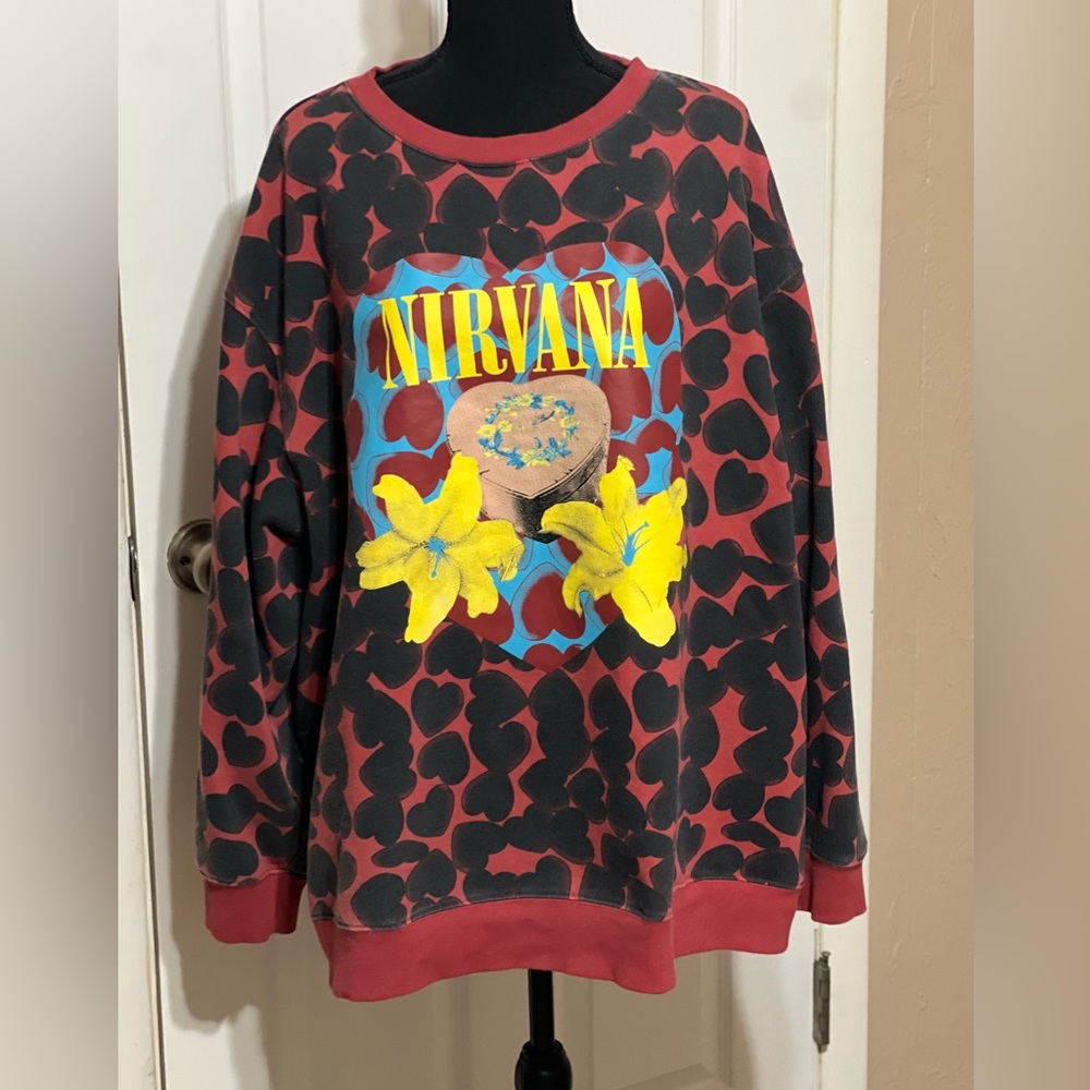 Plus size Nirvana sweatshirt